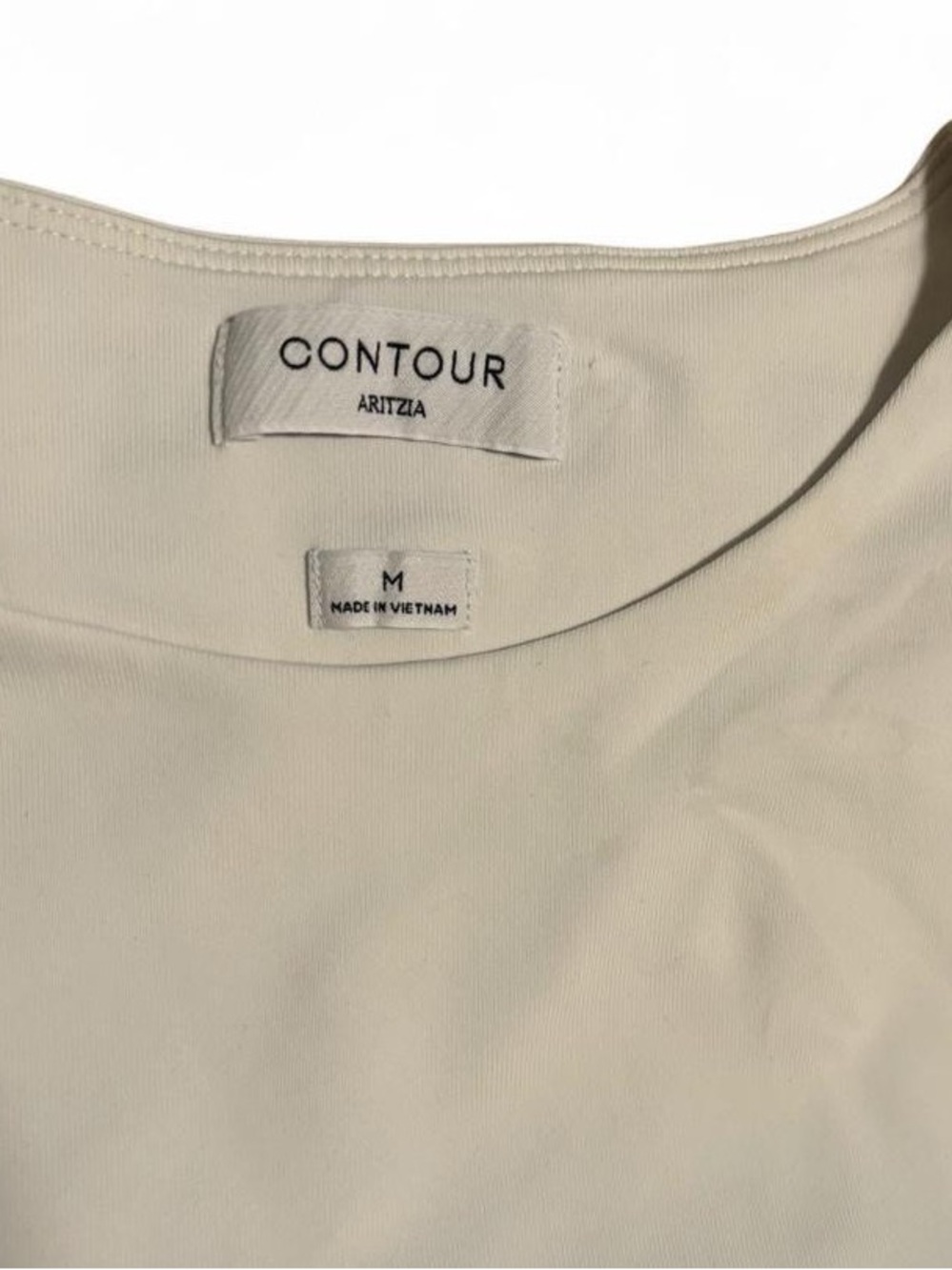 Aritzia Contour Tank Top in White